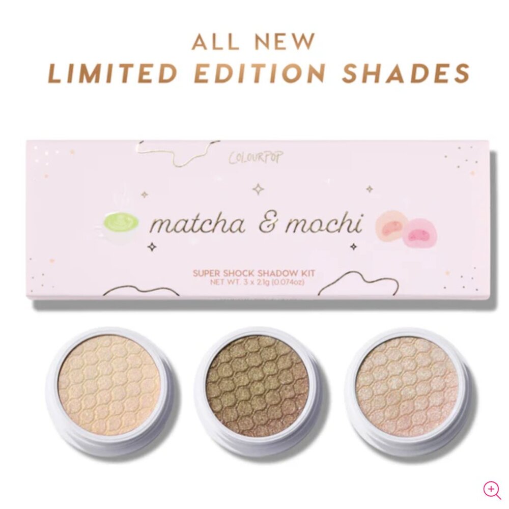 COLOURPOP Super Shock Shadow Trio - MATCHA MOCHI